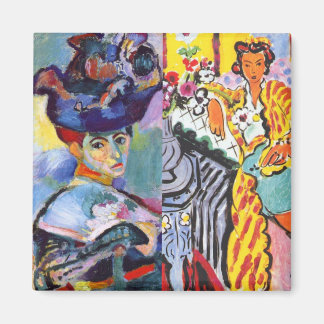 Matisse women in different styles magnet