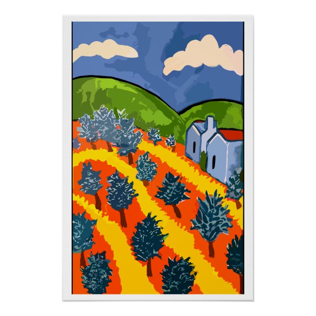 Matisse's Collioure Poster (Front)