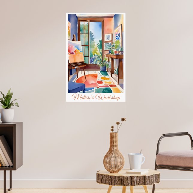 Matisse's Workshop- Poster (Living Room 3)