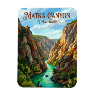 Matka Canyon N. Macedonia Magnet