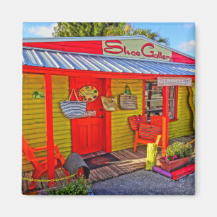 Matlacha Florida Shoe Gallery Boutique Magnet