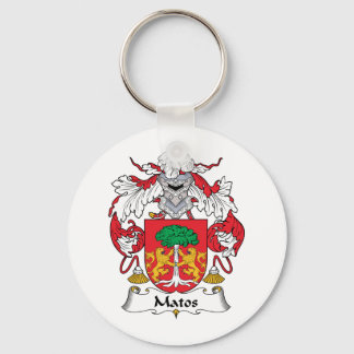 Matos Family Crest Key Ring