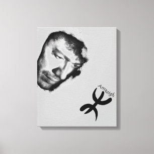 Matoub Lounès Canvas Print