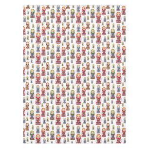 Matreshka Pattern Tablecloth