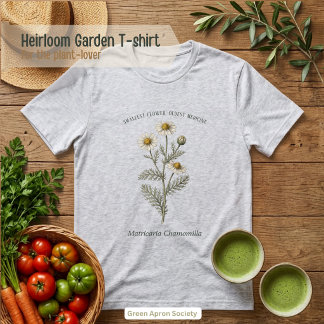 Matricaria Chamomilla Botanical Garden Tri-Blend Shirt