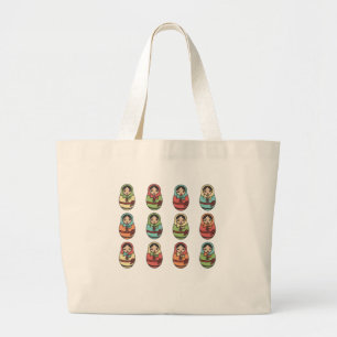 Matrioska Large Tote Bag