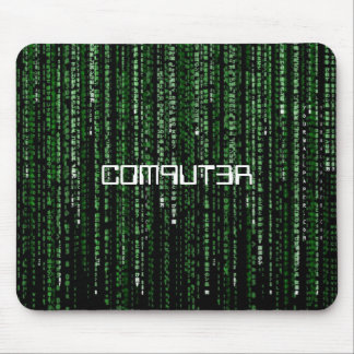 Matrix-Code, C0M9UT3R Mouse Pad