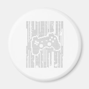 Matrix Pad - Controller Gamer Video Games Gaming Magnet
