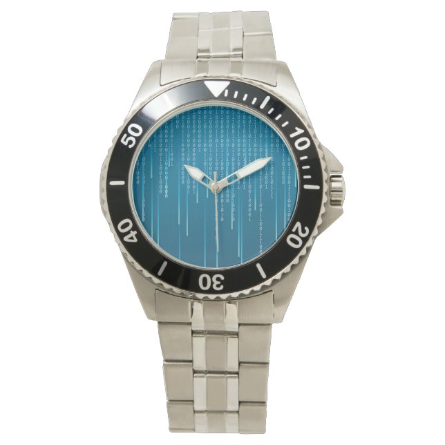 Matrix pattern in Blue Watch (Front)