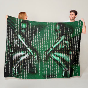 MATRIX PEOPLE FLEECE BLANKET