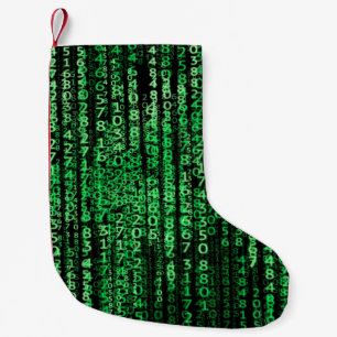 Matrix technology tech data small christmas stocking