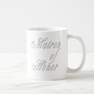 Matron of Honour Classy Greys Coffee Mug