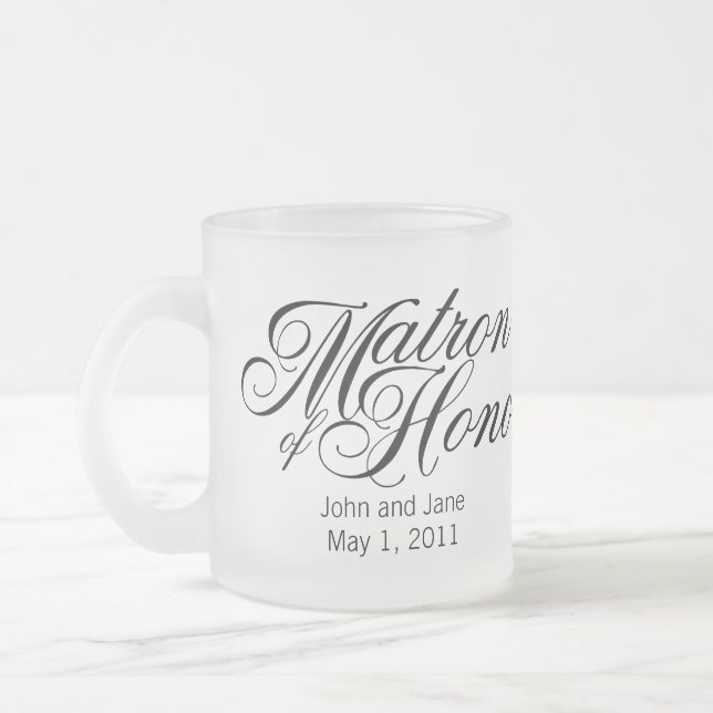 Matron of Honour Mug (Left)