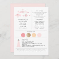 Matron of Honour Proposal & Information