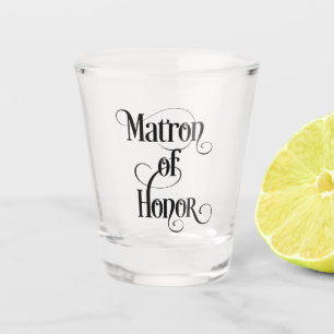 Matron of Honour Shot Glass