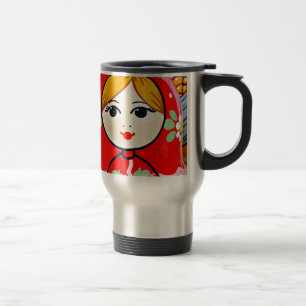 Matryoshka Doll Travel Mug