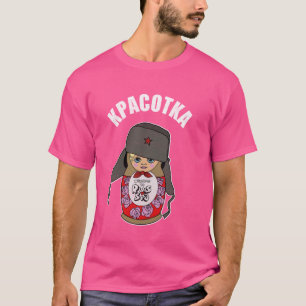 Matryoshka Dolls Russian Doll Russian T-Shirt