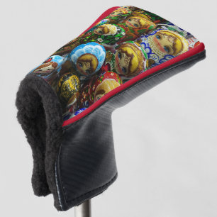 Matryoshka Dolls Souvenir Kiosk Travel Photo Golf Head Cover