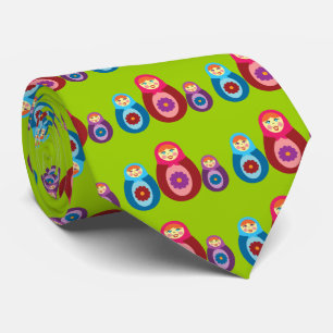Matryoshka Dolls Tie