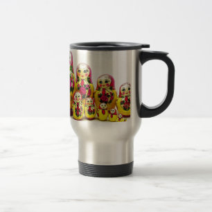 Matryoshka Dolls Travel Mug