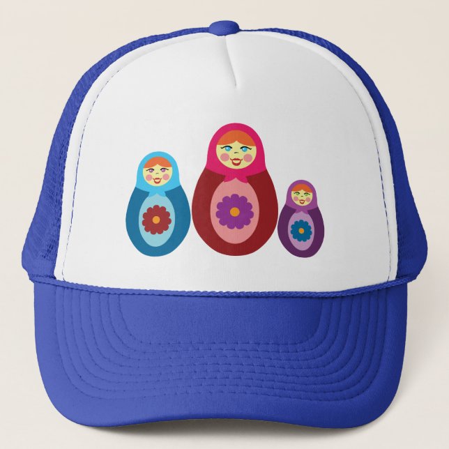 Matryoshka Dolls Trucker Hat (Front)