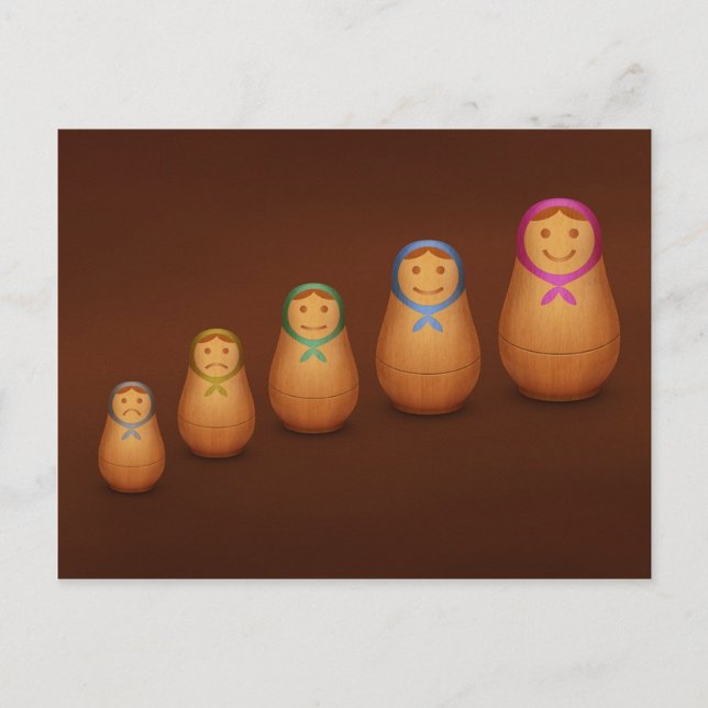 Matryoshka Postcard (Front)