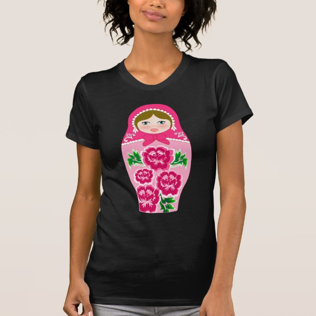 MATRYOSHKA,RUSSIAN DOLL T-Shirt (Front)