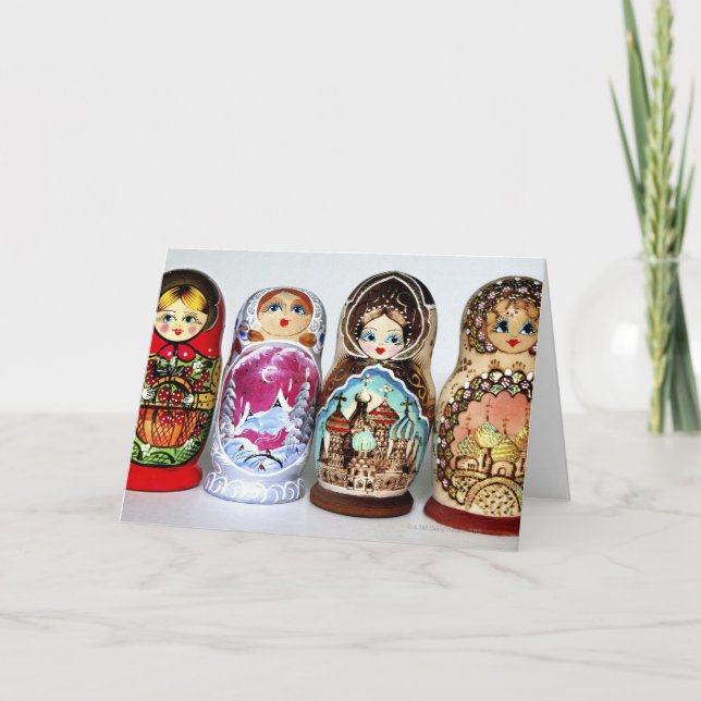 Matryoshkas Card (Front)