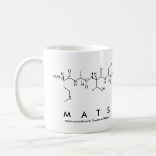 Mats peptide name mug