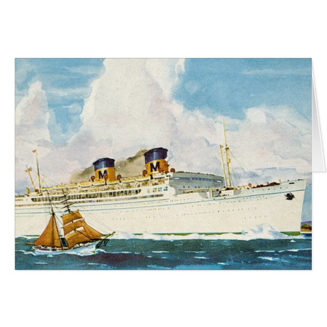 Matson Liner to Hawaii (Front Horizontal)