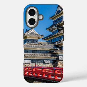 Matsumoto castle and bridge iPhone 16 case