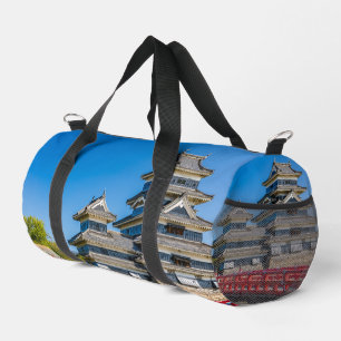 Matsumoto castle and bridge duffle bag