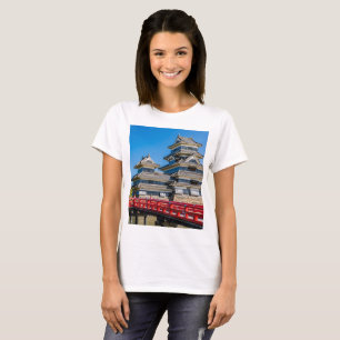 Matsumoto castle and bridge T-Shirt