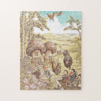 Matsutake Mushroom Yunnan Storybook Jigsaw Puzzle