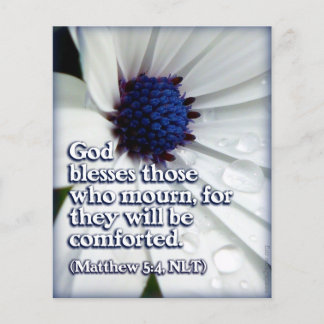 Matt 5v4 - Blessed are Those Who Mourn Flyer