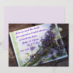 Matte 5" x 7", Standard white envelopes included Invitation