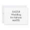 MATTE 7" x 5" Wedding Invitations
