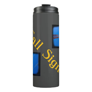 Matte Black with your callsign Thermal Tumbler