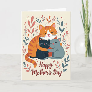 Matte Family Feline Love Card