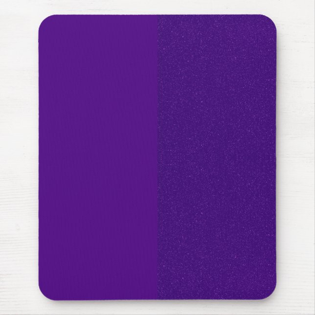 Matte & Glitter Purple Mousepad – Customisable (Front)
