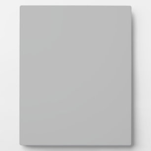 Matte Silver Plaque