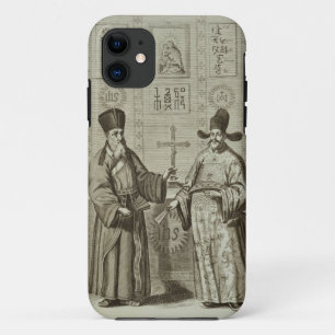 Matteo Ricci (1552-1610) and Paulus Li, from 'Chin iPhone 11 Case