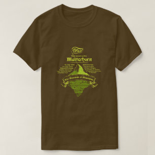 Matterhorn 150th Year Jubilee GREEN-DARK T-Shirt