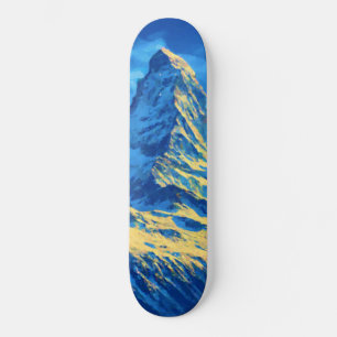 Matterhorn Alps Mountain Skateboard