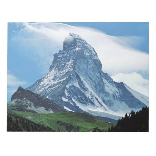 Matterhorn, Alps Notepad (Front)