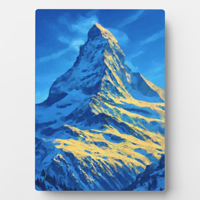 Matterhorn Alps Plaque (Front)