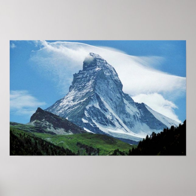 Matterhorn, Alps Poster (Front)