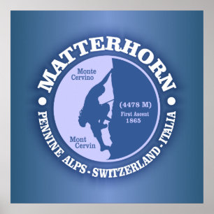 Matterhorn (Alps) Poster