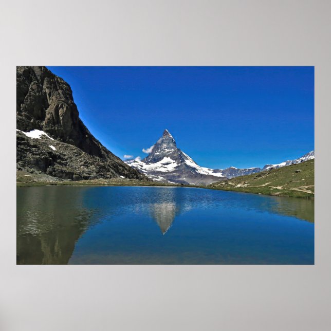 Matterhorn and Riffelsee Poster (Front)