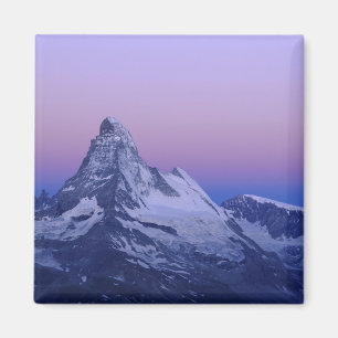 Matterhorn at dawn, Zermatt, Swiss Alps, Magnet
